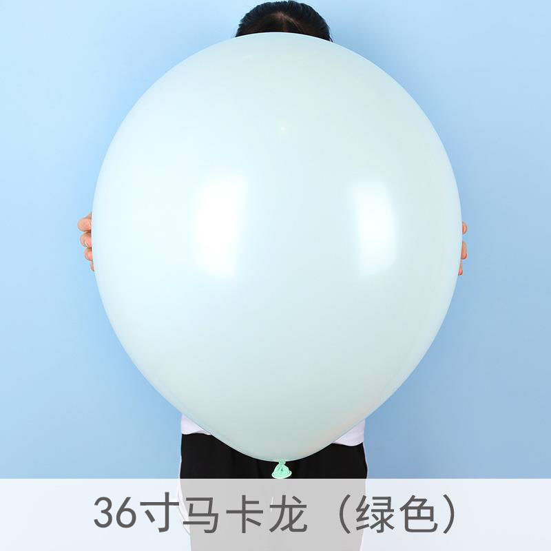 Globo de color Maca monocromo globo de látex engrosado 5 pulgadas 10 pulgadas 12 pulgadas 18 pulgadas 36 pulgadas globo de fiesta de cumpleaños