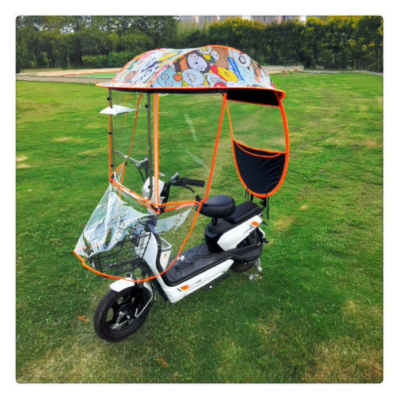 반밀폐형 하드보드 [접이식 작은창] 동물의 세계 오렌지 엣지