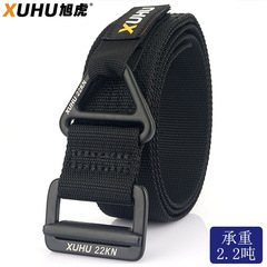 Alloy steel buckle load-bearing high-altitude work safety belt outdoor multi-functional tactical rappelling rescue belt wholesale