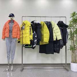 艾零l度羽绒服专柜撤柜品牌折扣女装外套直播间批发一手货源清仓