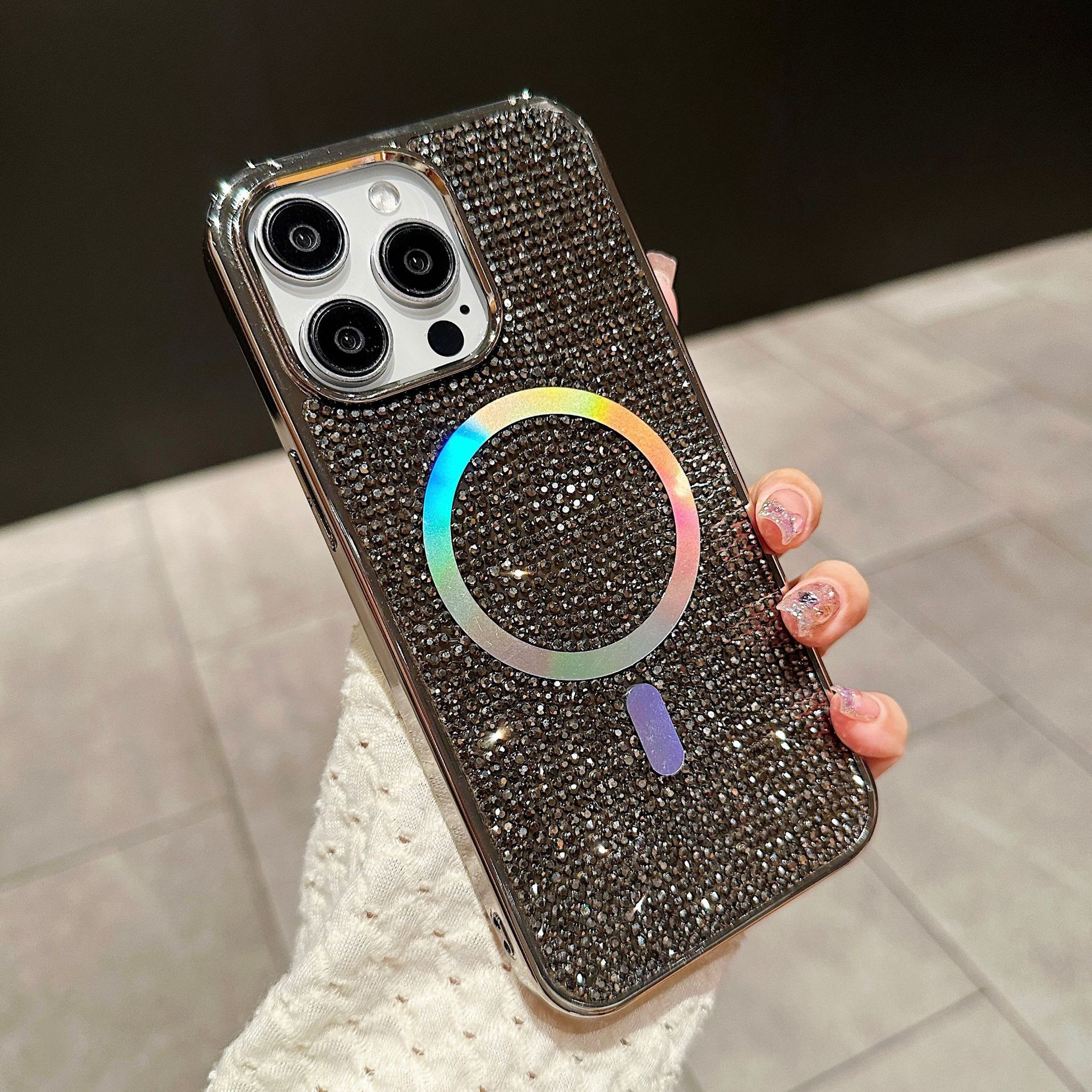 80g Weight iPhone Applicable Brands Phone Cases Classification Glass Material Solid Color Pattern Simple Style Style Glass Solid Color Simple Style Phone Cases Phone Accessories 11