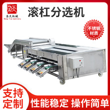 滚杠式土豆洋葱圣女果重量分选机瓜果蔬菜直径分级机球性水果分级