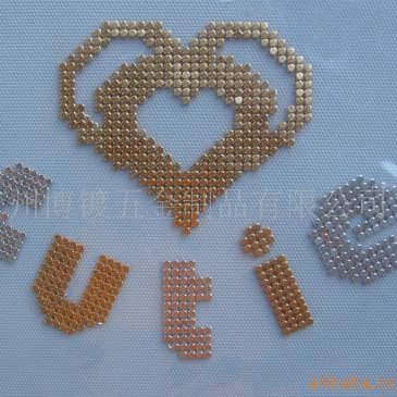 供应铝网片．铜网平，3MM，4MM铝网片字母.钻网，服饰