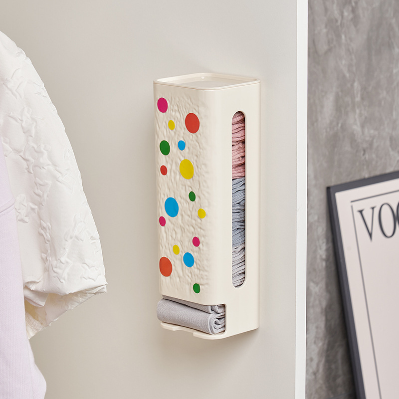 ドーパミン下着靴下収納ケース引き出し式たんすの中に穴を開けない壁掛け収納ケース防塵整理神器|undefined