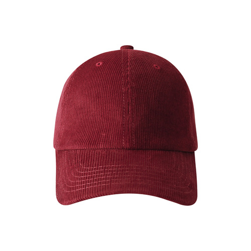 Solid color light plate baseball cap for men and women winter corduroy warm hat high quality plain soft top peaked cap