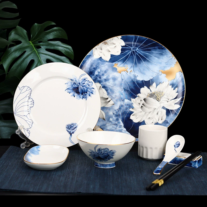Sansui, керамическая посуда для гостиницы, набор