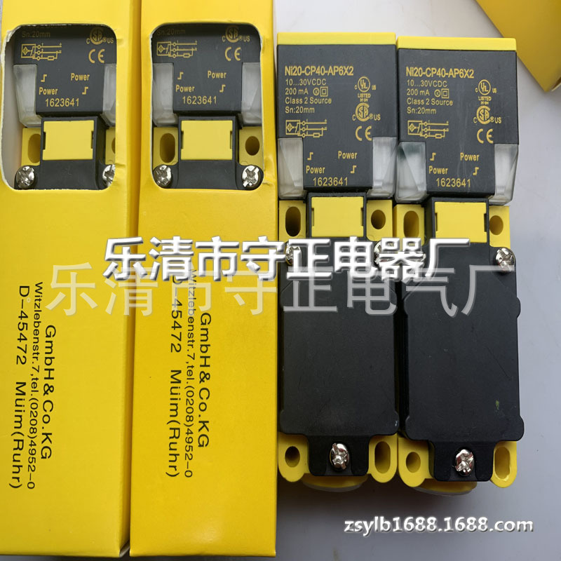全新长方形传感器NI20-CP40-AD4X  NI40-CP40-AD4X 感应开关