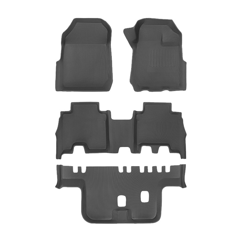 Aplicable a ISUZU MU-X 2021 - 2025 3D todo el tiempo material XPE almohadilla de pie almohadilla del maletero