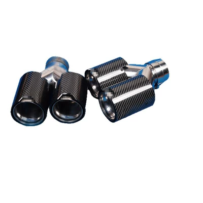 Exhaust pipe, Muffler for Bmw M, Satin