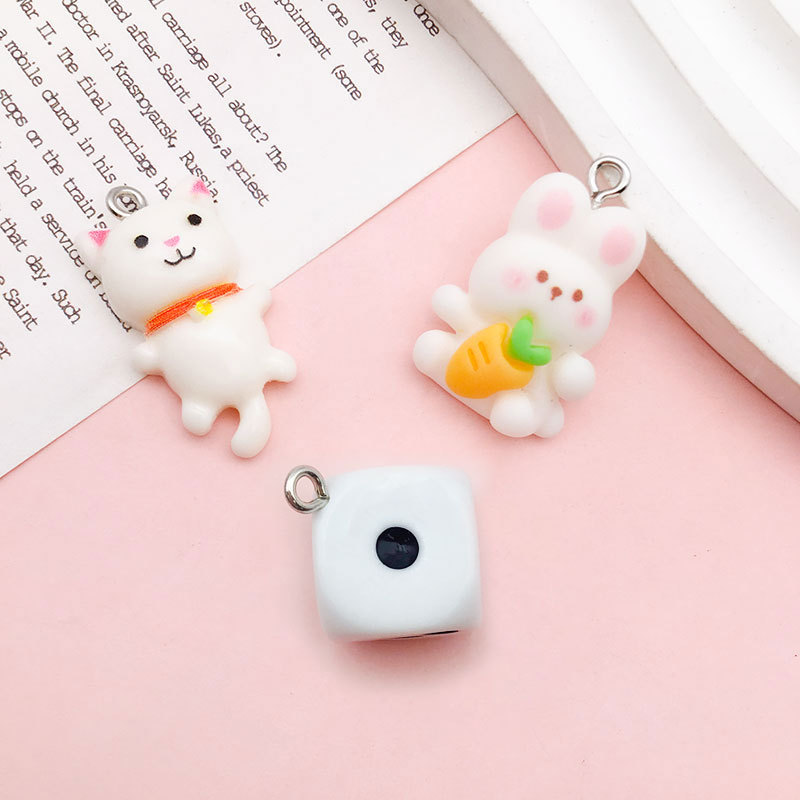 10 PCS/Package 10-30mm Alloy Animal Bear Candy Pendant display picture 11