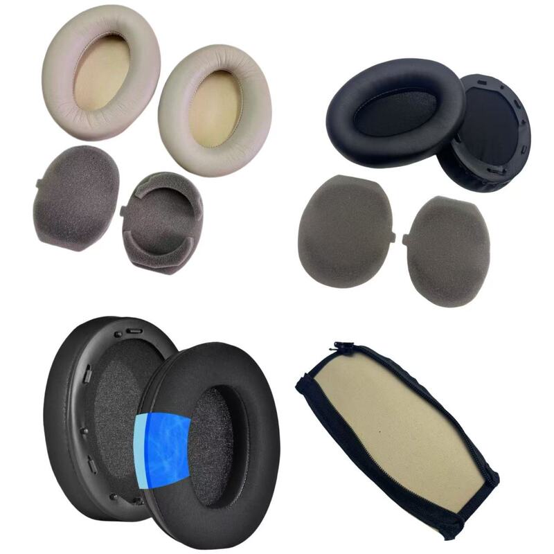 Suitable for SONY SONY WH-1000XM3 Headphone Set Sponge Cover Ear Cover Ear Cotton Ear Mask Accessories