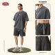 BE Men's | 2025 Summer European and American Fashion Brand Short-sleeved Shorts suit Dopamine Short-sleeved T-shirt Washed Two-piece Set for Men