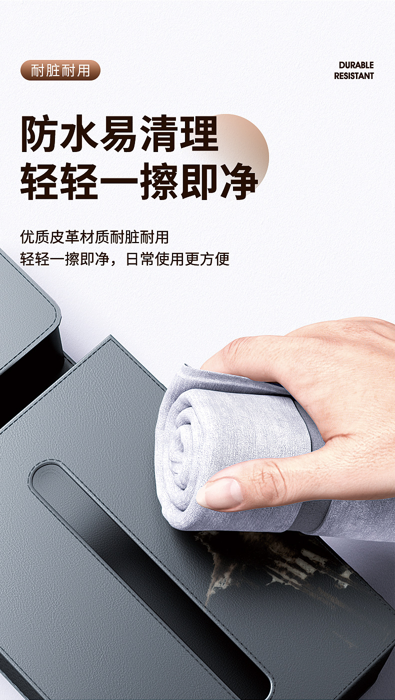Car seat back side storage hanging bag tissue box water cup holder car multifunctional paper box car storage bag