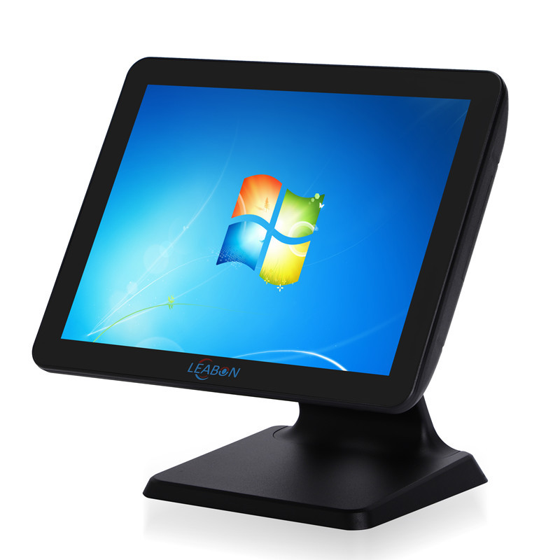 厂家公模外贸出口压铸铝合金底座15寸单屏触摸一体收银机外壳