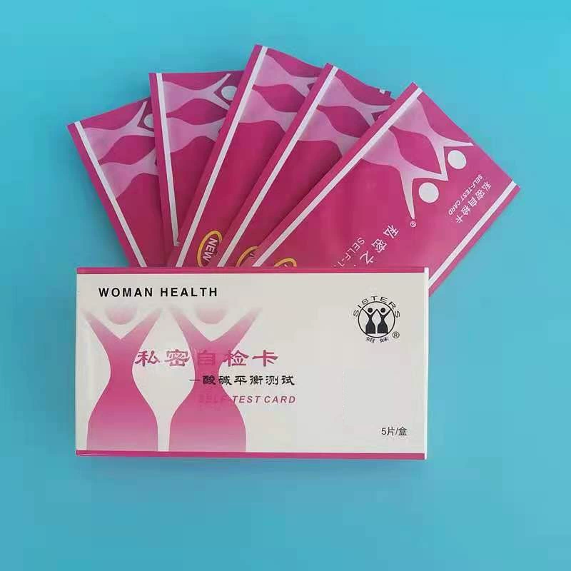 Карты само-рассмотрения бренда сестры подарочной коробки карта теста пре-беременности само-подготовки выделений гинекологической Женская влагалищная