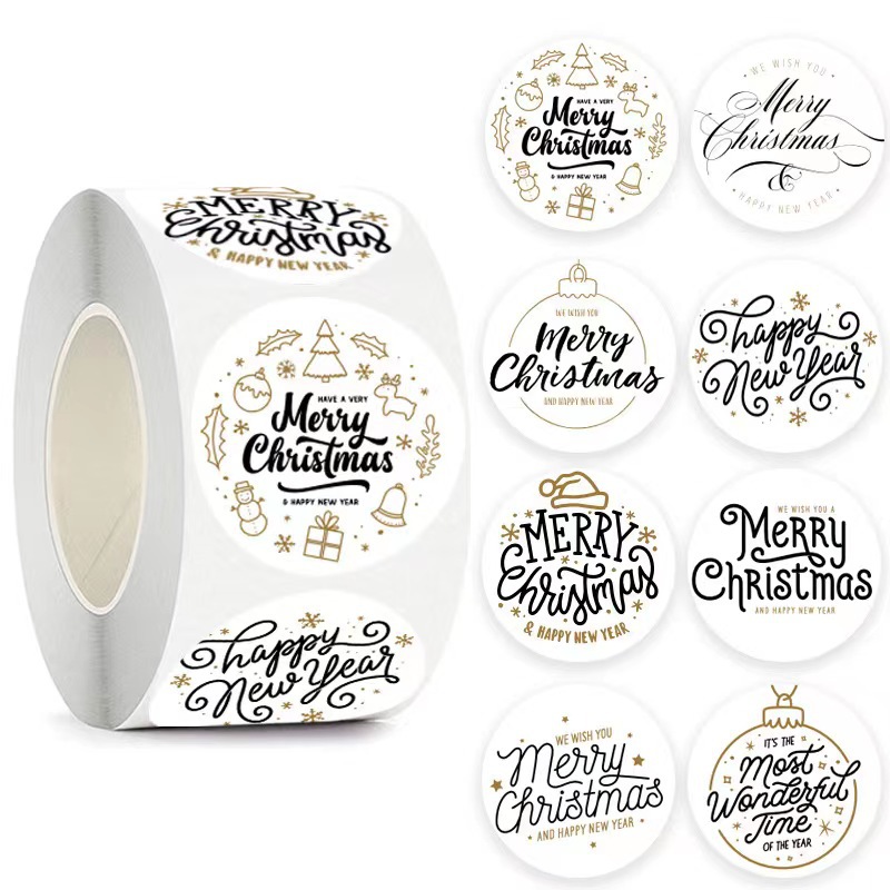 Christmas Letter Paper Party Gift Stickers display picture 1