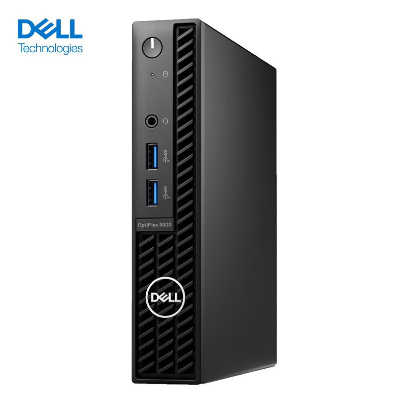Dell (DELL) 3000MFF mini microcomputer small host home business office 12 generation processor