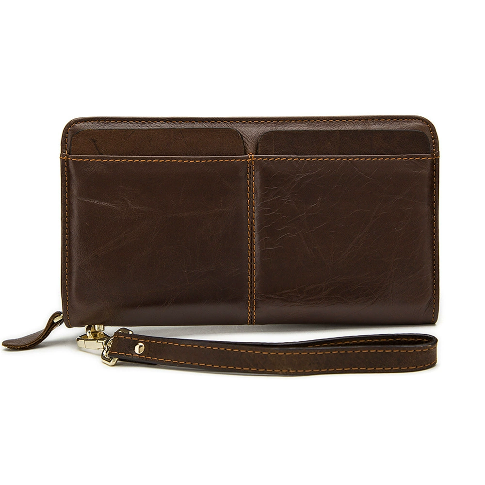 Leather wallet, retro small clutch bag, card holder