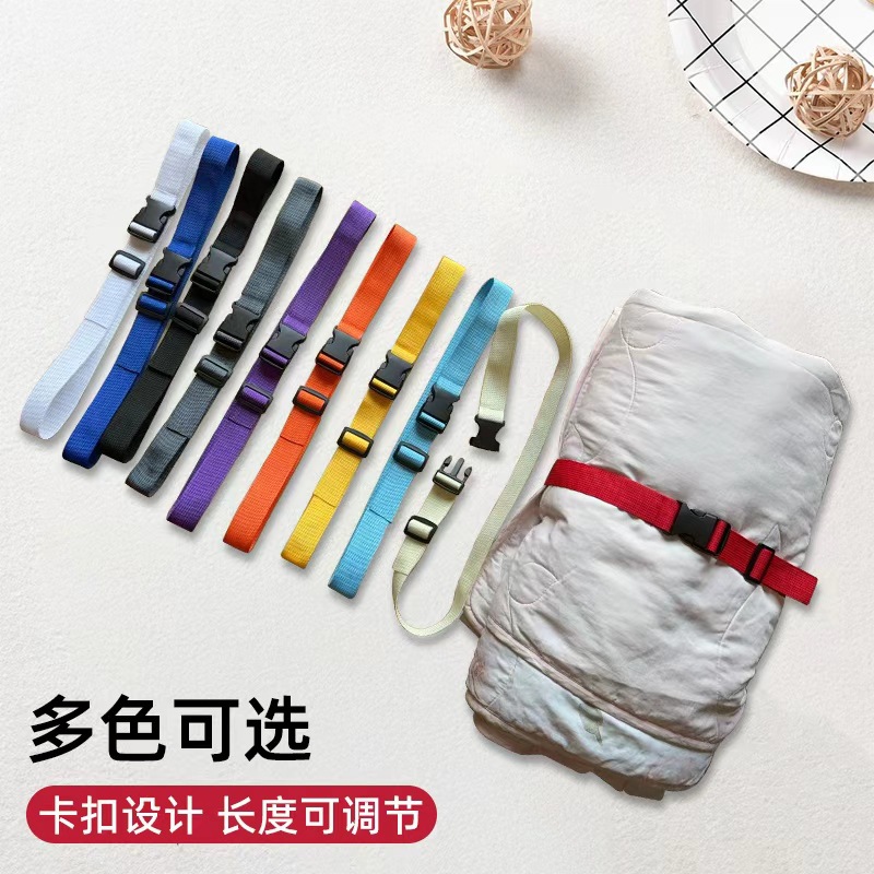 Luggage Straps Detachable Outdoor Camping Style Tie Rope Adjustable Buckle Strap Packing Strap Luggage Strap