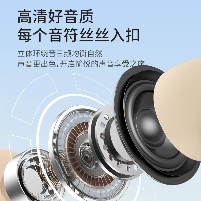 Voice of Berlin] Bluetooth ヘッドセット 2025 新しいワイヤレス ハイエンド ノイズ リダクション トゥルー ワイヤレス スポーツ 超長バッテリー寿命インイヤー|undefined