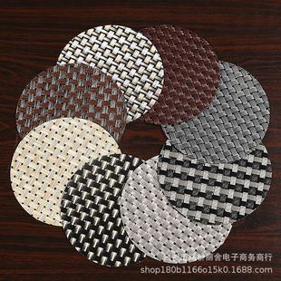 Teslin Western Food Coaster Japanese European Style Heat Insulation Mat Dining Table Mat Bowl Mat Environmental Friendly Mat
