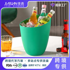香槟桶冰粒桶双耳KTV酒吧啤酒桶大号红酒冰桶 威士忌冰桶洋酒冰桶