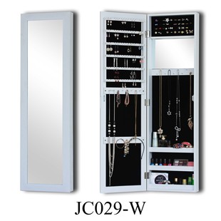 Factory wholesale jewelry storage mirror integrated cabinet hanging vertical living room bedroom full-body mirror