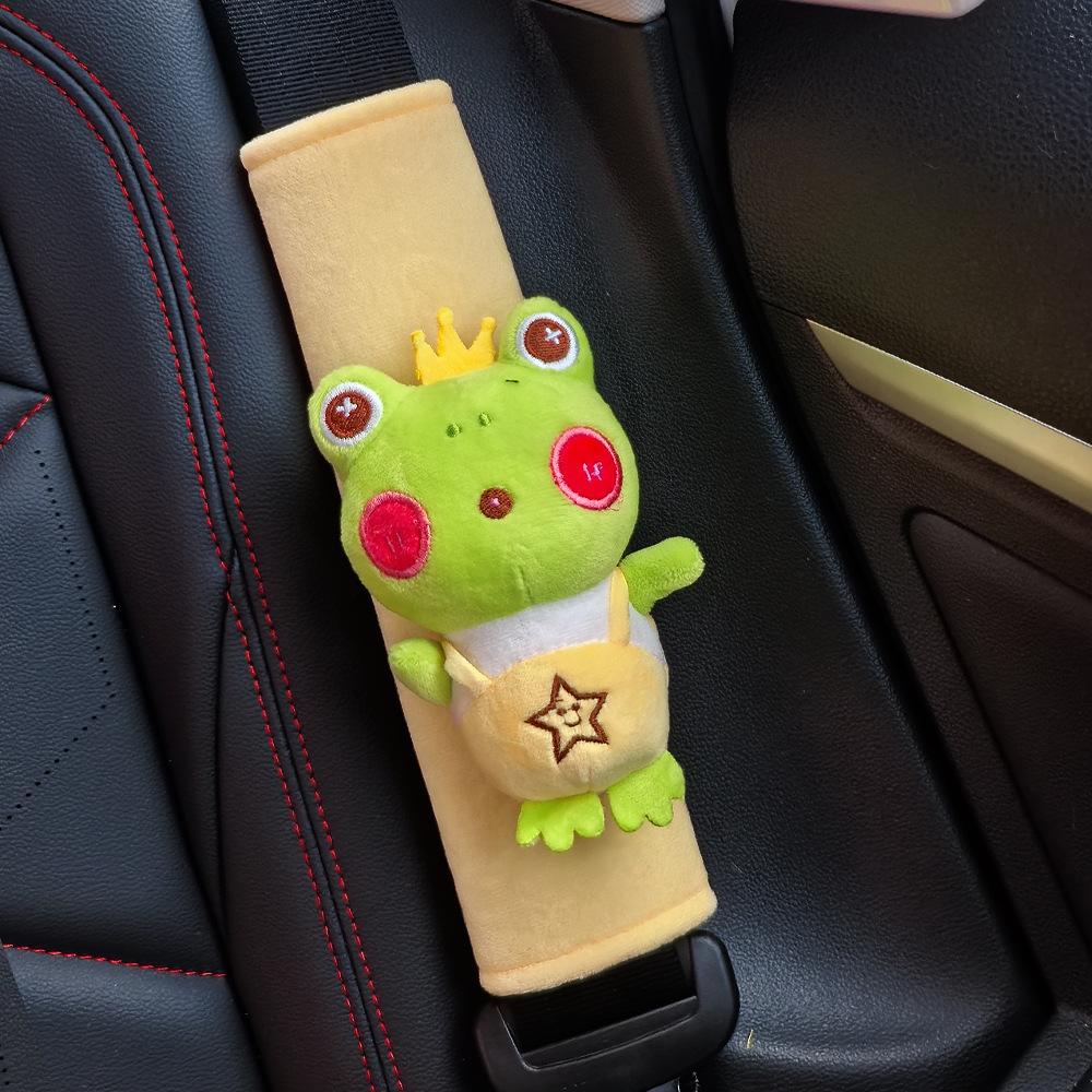 Funda Protectora Universal para Cinturón de Peluche, Anti-estrangulamiento para Automóvil image 8