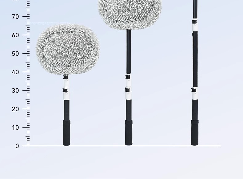 Car Wash Mop with Extendable Bendable Handle, Car-Specific Mop, Anti-Scratch Car Wash Brush, Cleaning Tool, Car Cleaning Magic Tool
