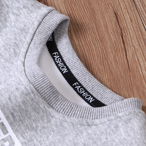 Children's sweatshirt spring and summer new style boys and girls bottoming shirts tops students middle and large children long-sleeved T-shirt new style