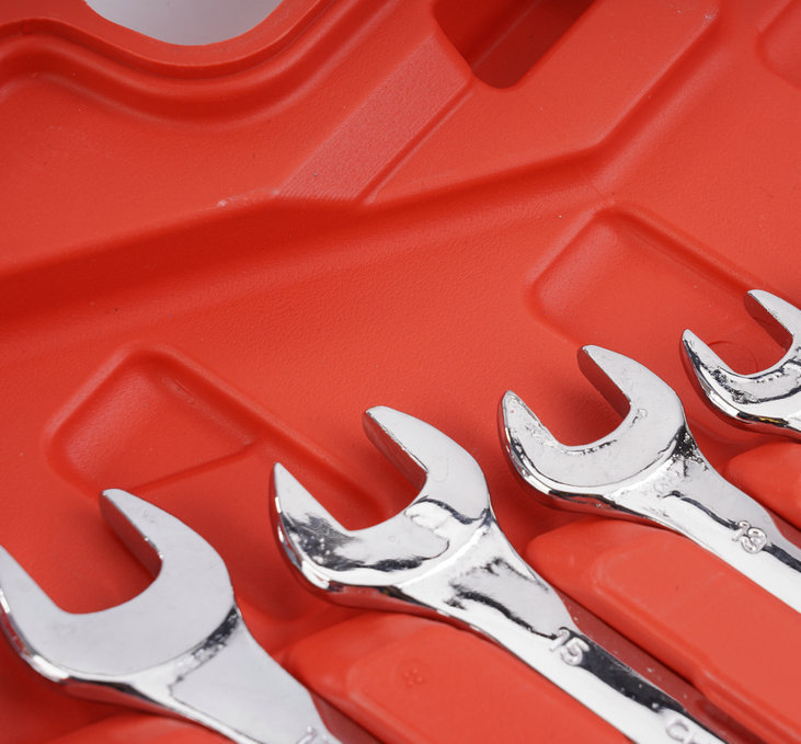 In stock: 37-piece auto repair socket wrench set, car maintenance tools, car repair ratchet, vehicle hardware toolbox