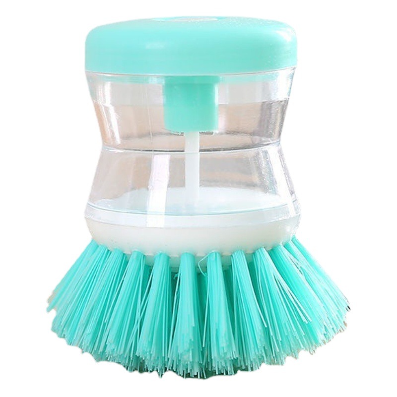 Cepillo dispensador de jabón para cocina – limpieza de platos y ollas multifuncional