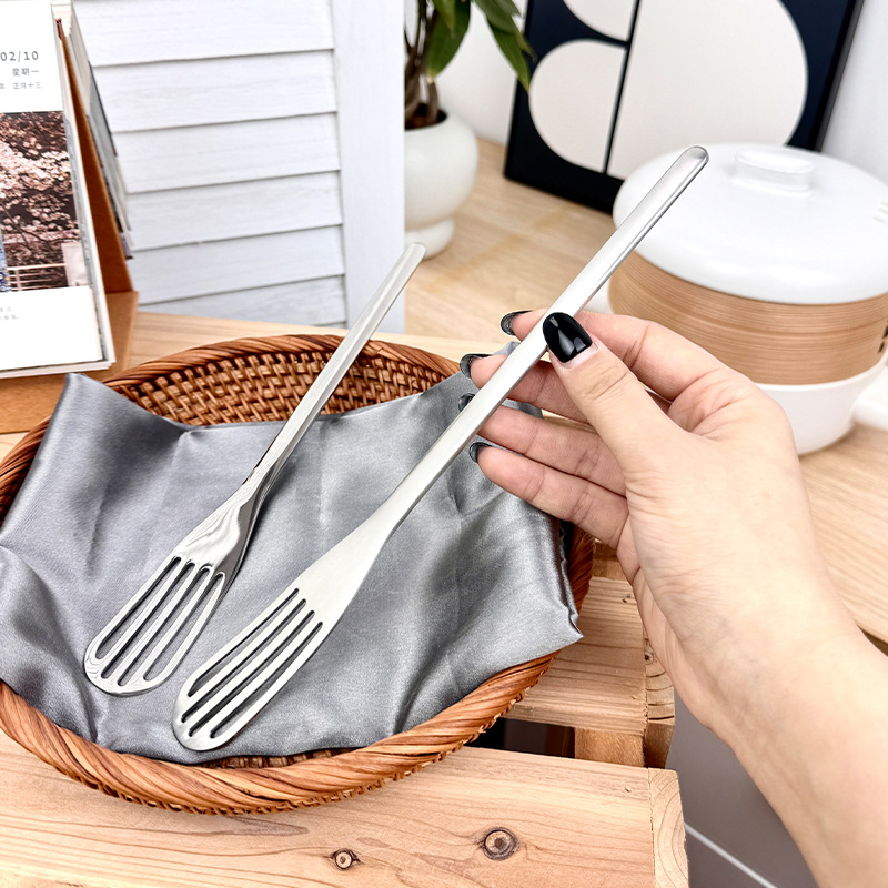 Chockmen Zhuo Deming 18/10 Arco de Triomphe de acero inoxidable cuchara para mezclar pala para freír pequeña cuchara para comer pala multiusos