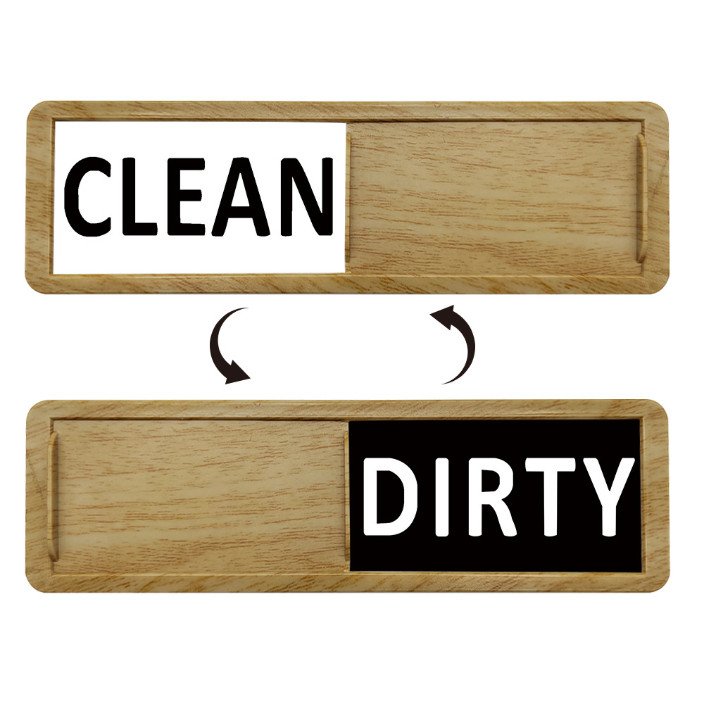 Carácter grande blanco y negro de madera cuadrada