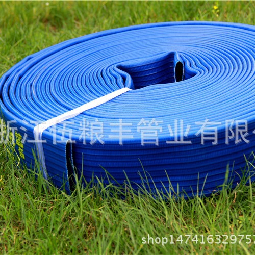 农业灌溉工程用水带衬里帆布水龙带 出口俄罗斯乌兹别克乌克兰