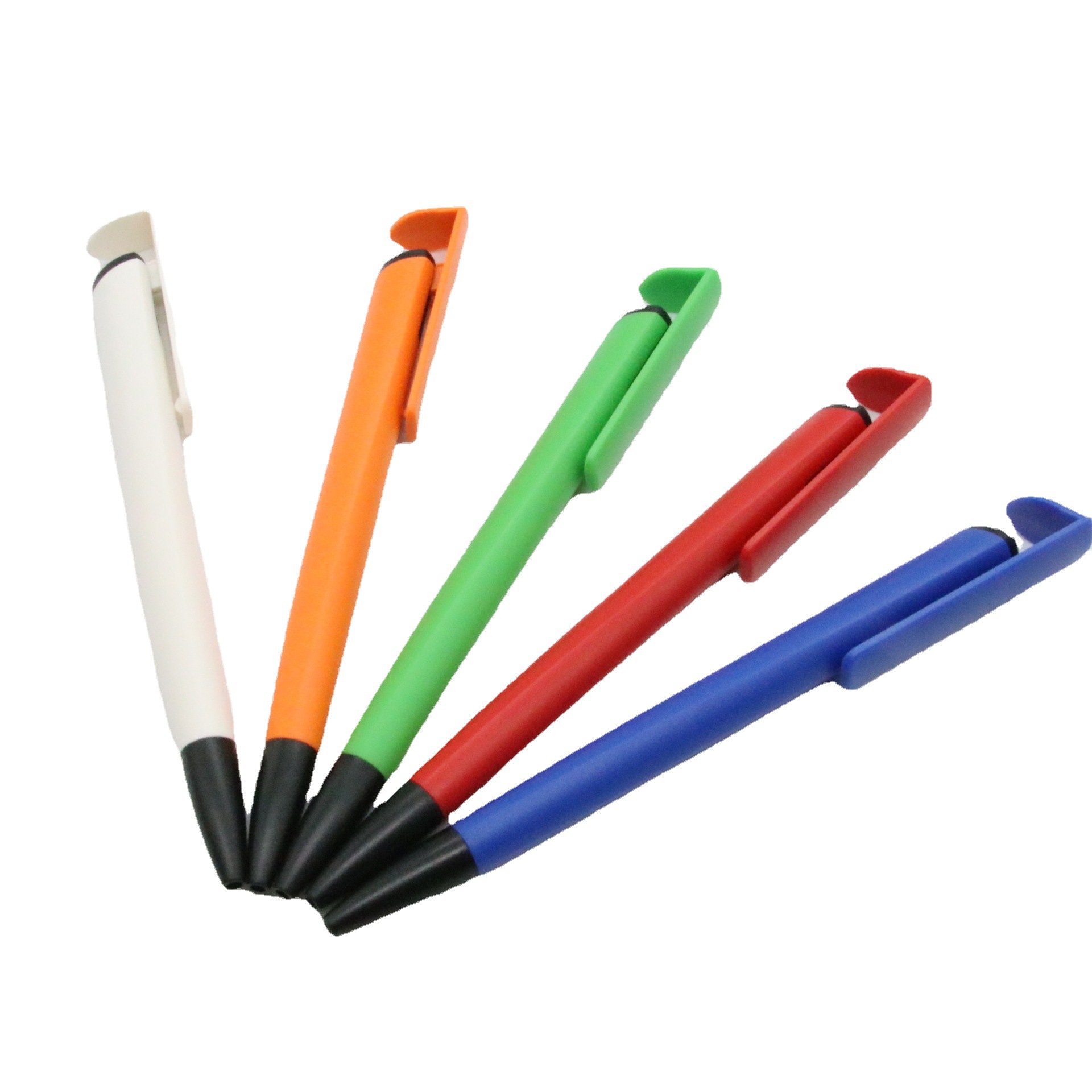 En línea popular creativo teléfono móvil titular pluma irregular bolígrafo de plástico nuevo papelería cuaderno especial pluma