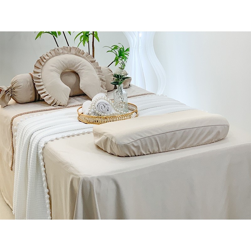 Beauty Bedspread Four-piece Superior Sense Four-piece Suit Beauty Salon Massage Massage Bed Bed Bed Cover