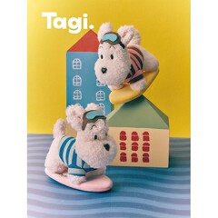 Tagi. ハハハハハ パピーペンダント ペットぬいぐるみバッグ アクセサリー 犬 水泳犬