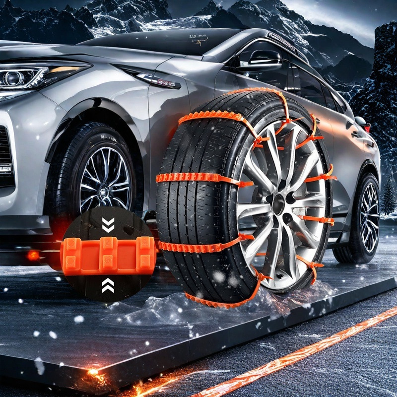 批发耐寒尼龙防滑扎带 汽车防滑链厂家雪地脱困泥地脱困 轮胎扎带