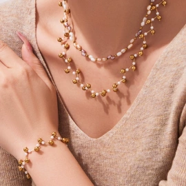 耳环;项链;首饰套装