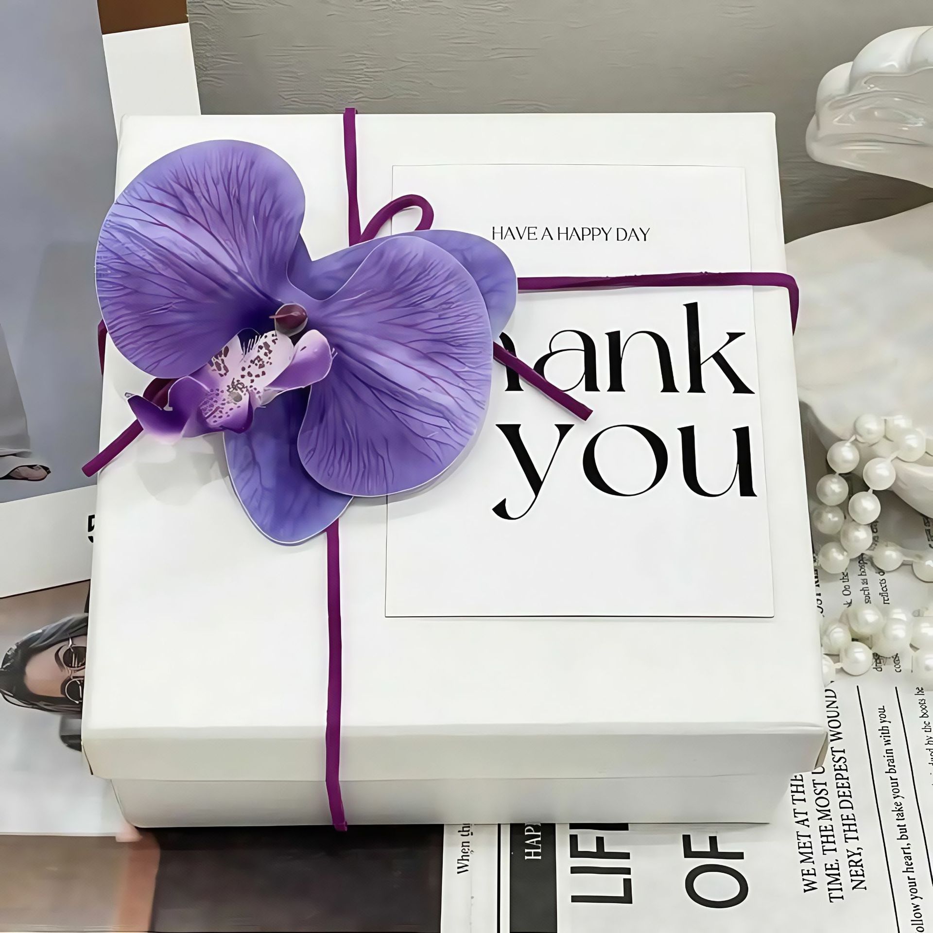 La industria de belleza abrió una caja de regalo para acompañar al salón de belleza para enviar a los clientes un regalo creativo de alto nivel de martillo de 18 cajas vacías lujosas