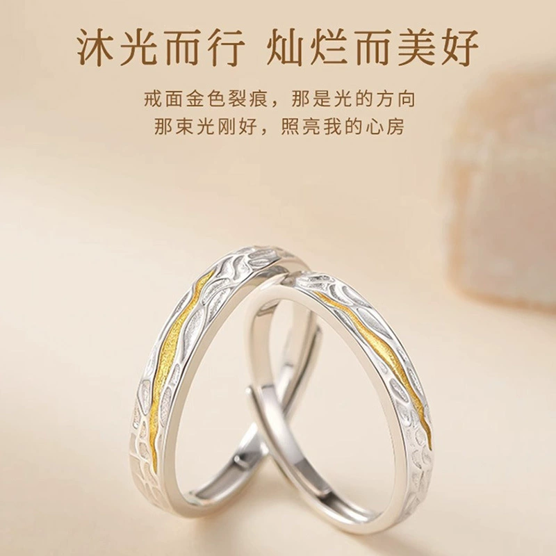 Ring, for beloved, silver 925 sample, high-quality style, Birthday gift