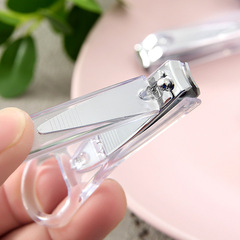 創意無印風指甲刀可愛學生防飛濺指甲剪家用摺疊美甲修甲指甲鉗
