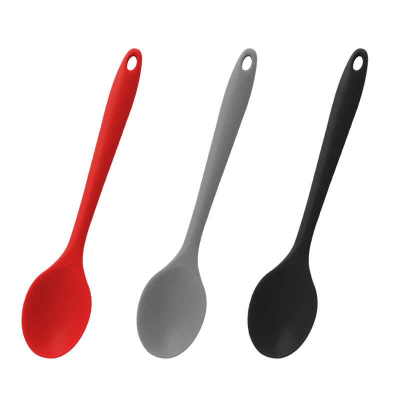 Large spatula to stir and mix silicone soup spoon soup shell soft…