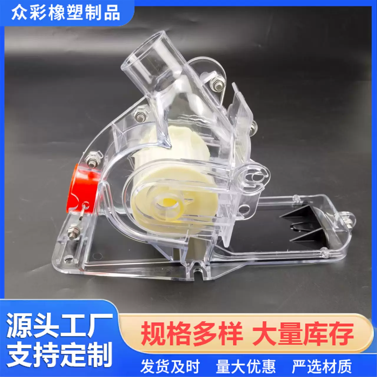 加厚耐磨耐腐蚀塑料库恩肥盒施肥机配件播种机农机农具精准