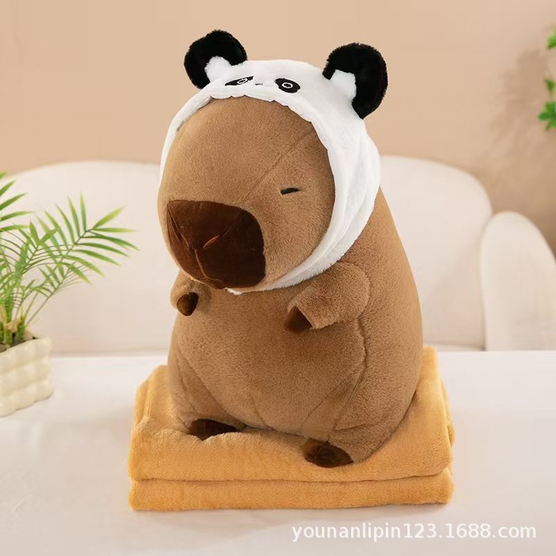 Sombrero de panda capibara