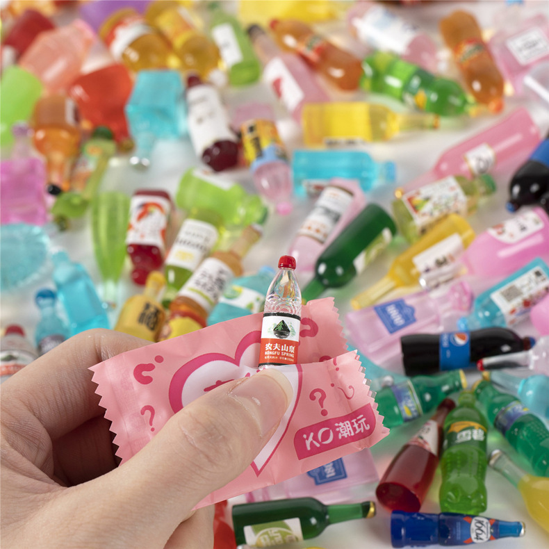Internet Celebrity Blind Bag Miniature Food Toy Mini Model Toy Artificial Supermarket Snacks Beverage Wine Bottle Jewelry Small Ornaments Internet Celebrity Blind Bag Miniature Food Toy Mini Model Toy Artificial Supermarket Snacks Beverage Wine Bottle Jewelry Small Ornaments