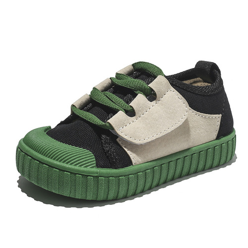 Baby toddler shoes, canvas shoes, summer breathable sneakers, soft-soled children's shoes, boys' shoes, 3-year-old baby girl, spring and autumn