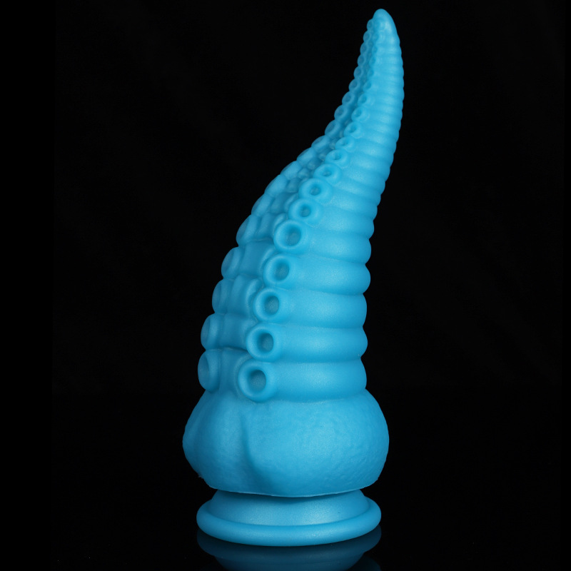 Silicona líquida color mezclado pulpo anal plug anal suave unisex de forma especial expansor anal dildo pene