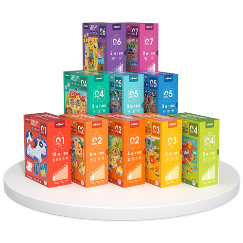 mideer Milu advanced puzzle children's puzzle block children's puzzle toy puzzle children's Milu puzzle